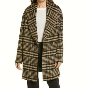 Avec Les Filles Shawl Collar Peacoat
